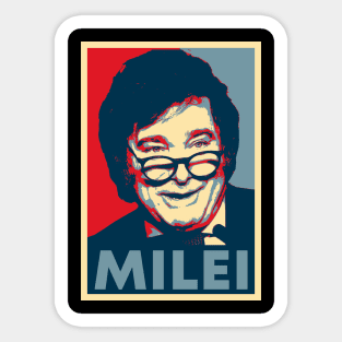 Javier Milei Hope Sticker